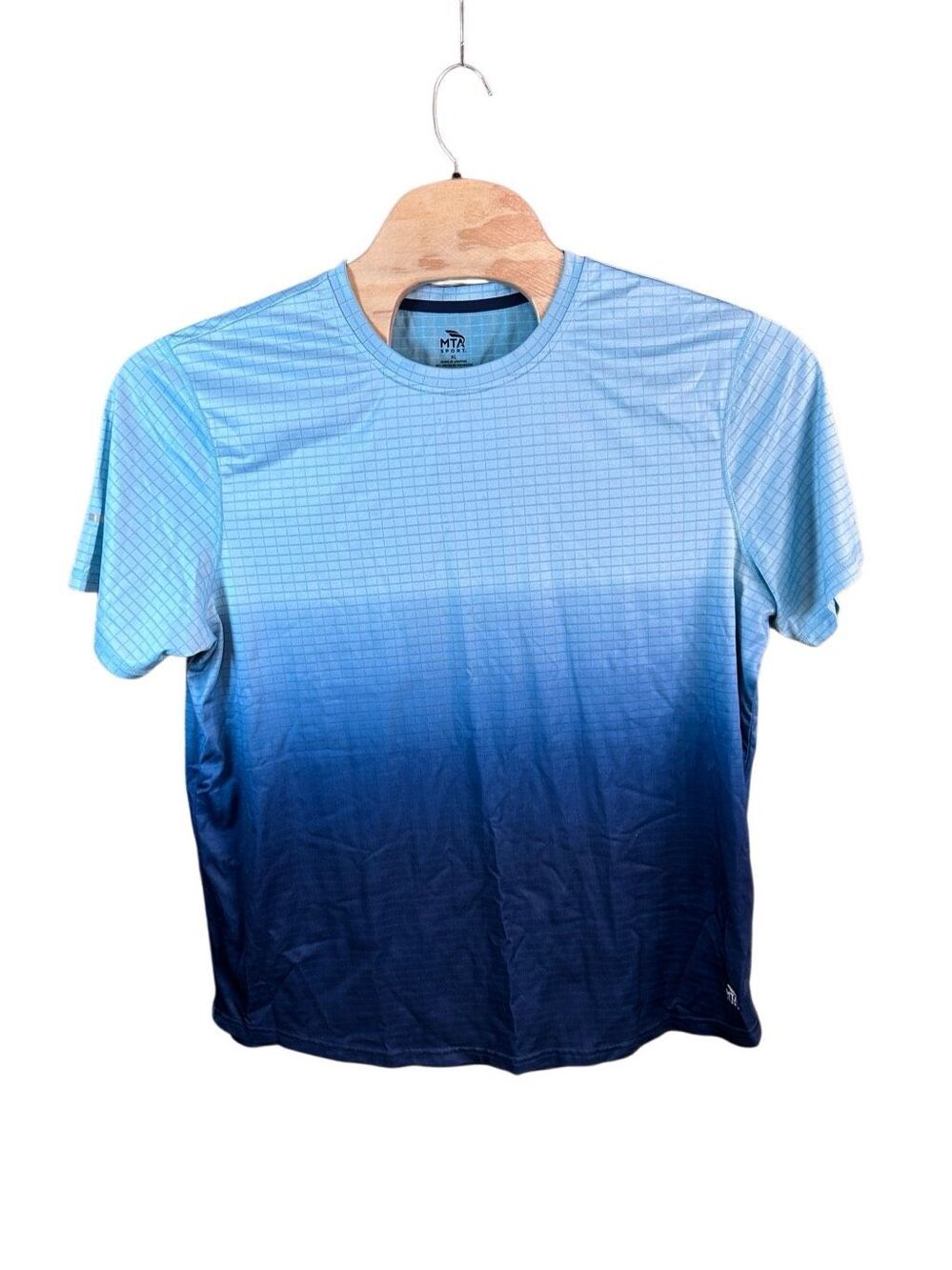 MTA Sports Navy Blue Performance T Shirt XL